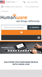 Mobile Screenshot of humanware.com